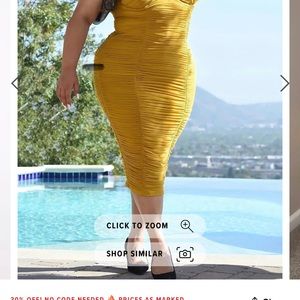 Fashion nova dress size 3x color purple new with tags